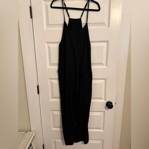 Black Sleeveless Jumpsuit